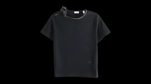 Burberry Women's Frankie Bow T-Shirt Black