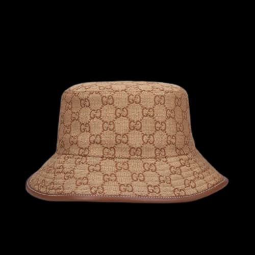Gucci 'GG' Logo Bucket Hat Beige