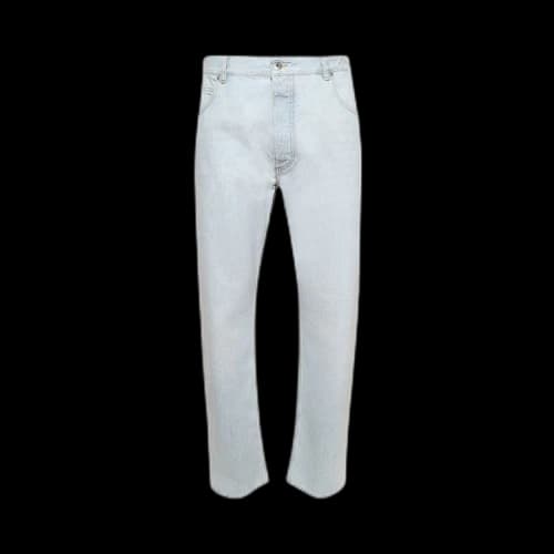 Bottega Veneta Extra Bleached Straight Jeans 'Light Blue'