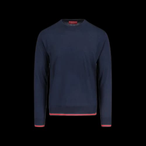 Gucci Web' Sweater Blue