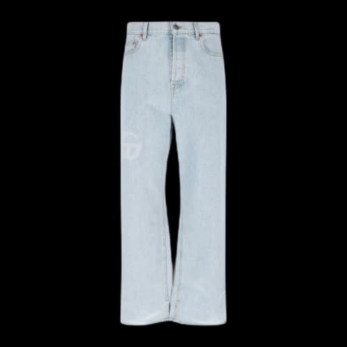 Gucci Wide Double G' Jeans blue