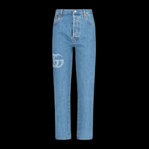 Gucci Straight Jeans Blue
