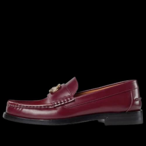 Gucci Double G Loafers 'Rosso Ancora' (Women's)