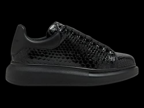 Alexander McQueen Oversized Black Shiny (Women's)