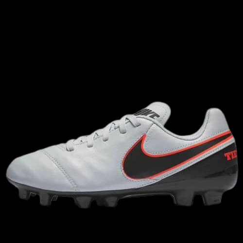 (GS) Nike Tiempo Legend VI FG 'Grey Black Orange'