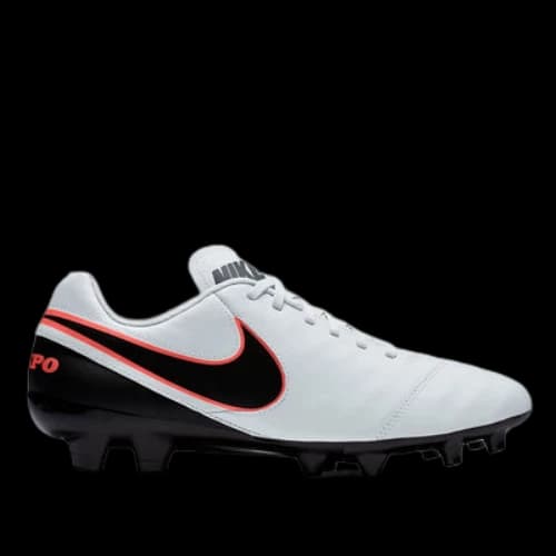 Nike Tiempo Genio II Leather FG 'White Black Red'
