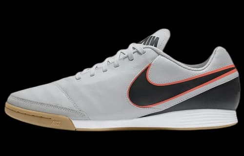 Nike Tiempo Genio II Leather IC 'Grey Black'
