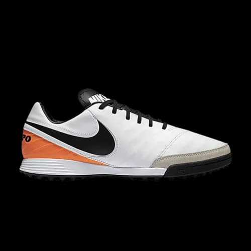 Nike Tiempo Mystic 5 TF 'White Total Orange'