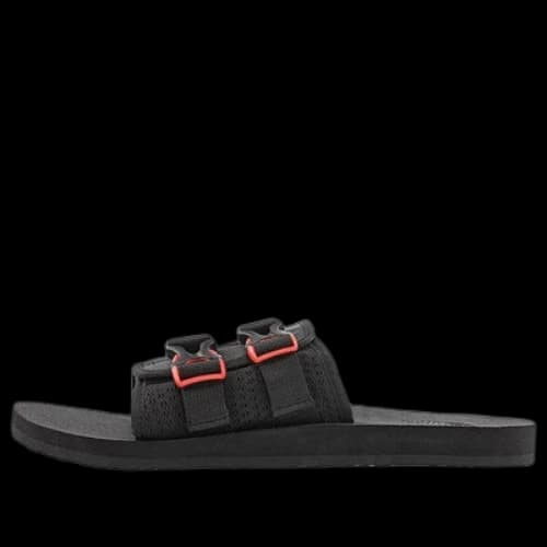 THE NORTH FACE Trekking Base Camp Strap Slides 'Black Red'