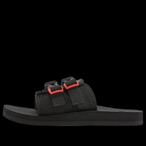 THE NORTH FACE Trekking Base Camp Strap Slides 'Black Red' (Women's)