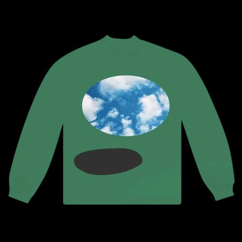 Cactus Plant Flea Market x Kanye West For JIK Long-Sleeve Tee 'Green'