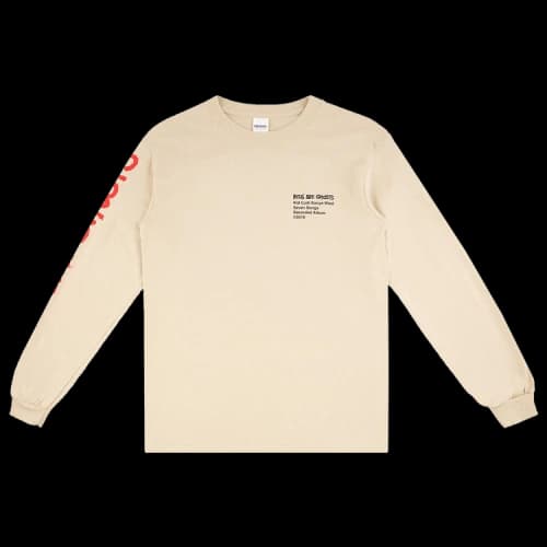 Cactus Plant Flea Market x Kanye West Kids See Ghosts Long-Sleeve Tee 'Beige'