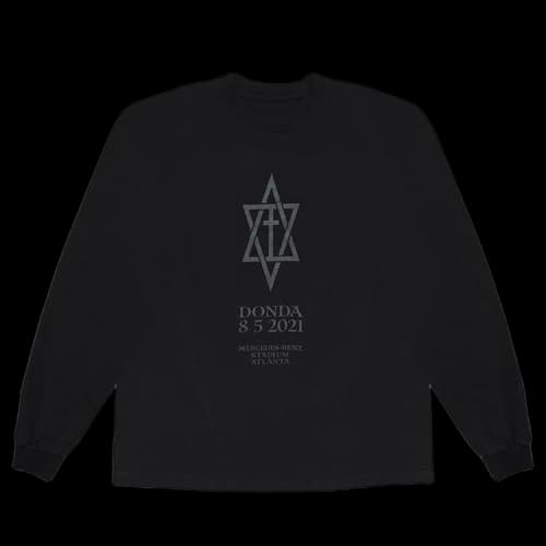 Kanye West Donda Long-Sleeve 'Black'