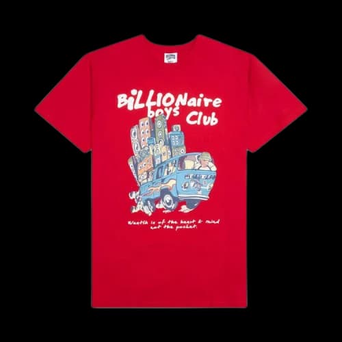 Billionaire Boys Club BB Bumpin Short-Sleeve Tee 'Tango Red'