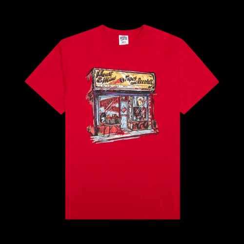 Billionaire Boys Club BB Tapes and Records Short-Sleeve Tee 'Tango Red'