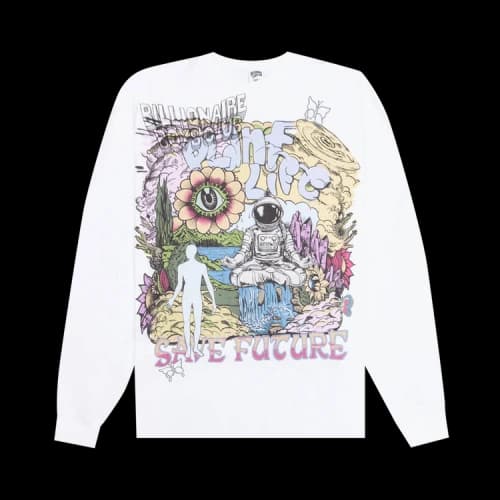 Billionaire Boys Club Plant Life Long-Sleeve Knit 'Snow White'