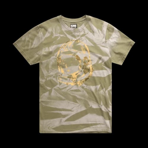 Billionaire Boys Club Washed Helmet Short-Sleeve Knit 'Olive Drab'