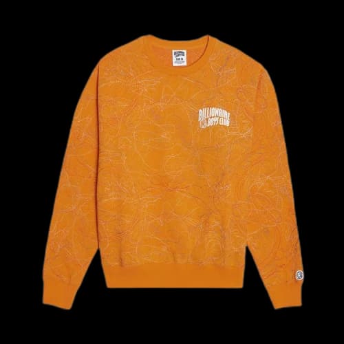Billionaire Boys Club Atom Crew 'Flame Orange'