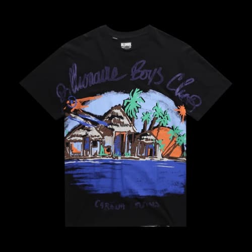 Billionaire Boys Club Cabana Rental Short-Sleeve Knit 'Black'