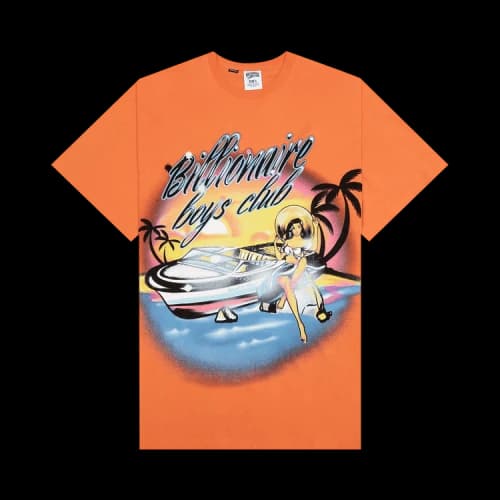 Billionaire Boys Club Memories Short-Sleeve Knit 'Coral Rose'