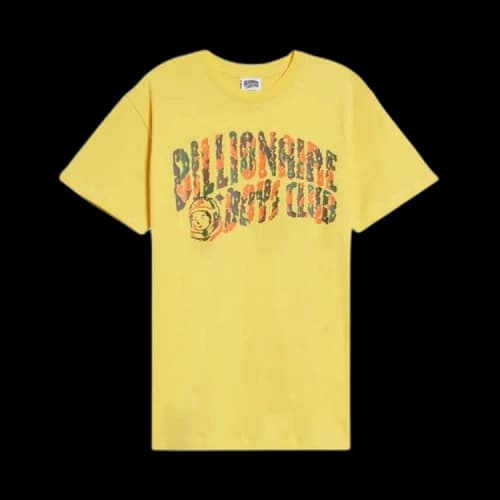 Billionaire Boys Club Camo Arch Tee 'Habanero Gold'