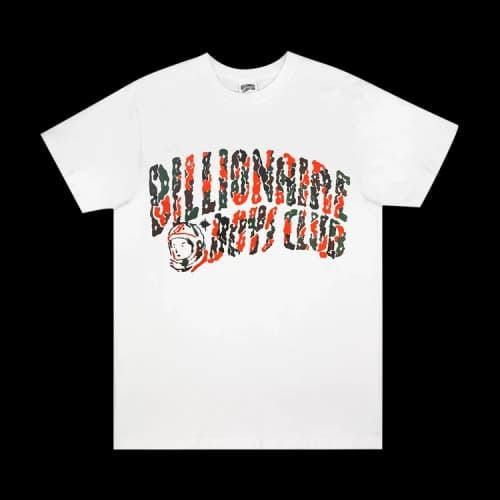 Billionaire Boys Club BB Camo Arch Short-Sleeve Tee 'White'