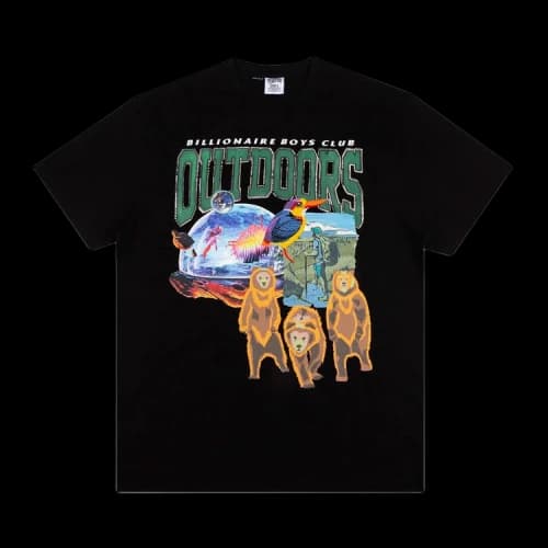 Billionaire Boys Club BB Outdoors Short-Sleeve Knit 'Black'