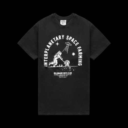 Billionaire Boys Club Space Farming Short-Sleeve Tee 'Black'