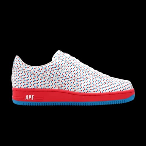 Bapesta FS-001 Low 'Blue Red Polka Dots'