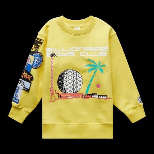 Billionaire Boys Club Kids Beyond Crew 'Lemon Zest'