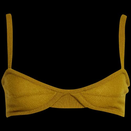 Khaite Eda Bralette 'Absinthe'