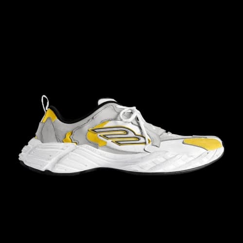 Balenciaga Monday Sneaker 'Worn-Out - White Grey Yellow'