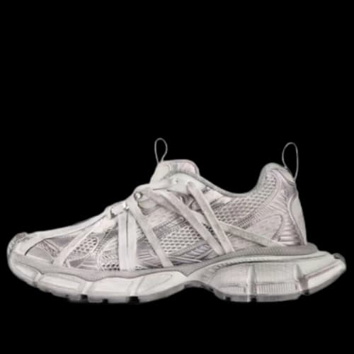 Balenciaga 3XL Extreme Laces Sneakers 'Silver' (Women's)