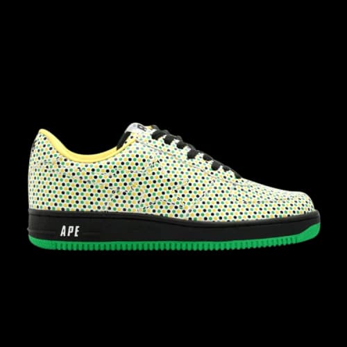 Bapesta FS-001 Low 'Green Polka Dots'