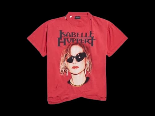 Balenciaga Ambassador Fanclub Series - Isabelle Boxy T-shirt Faded Red