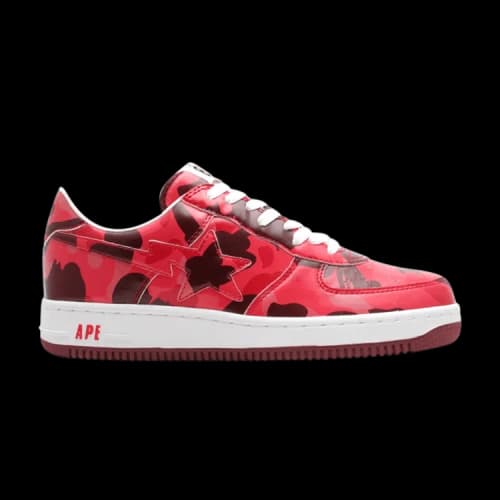 Bapesta FS-001 Low 'Red Camo'