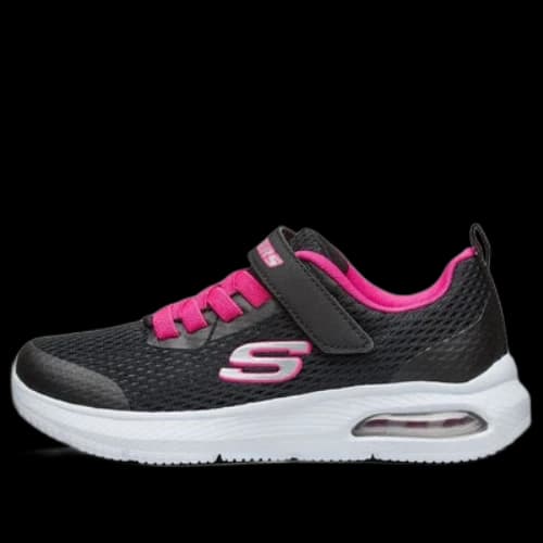 (GS) Skechers Dyna-Air Shoes 'Black Pink'