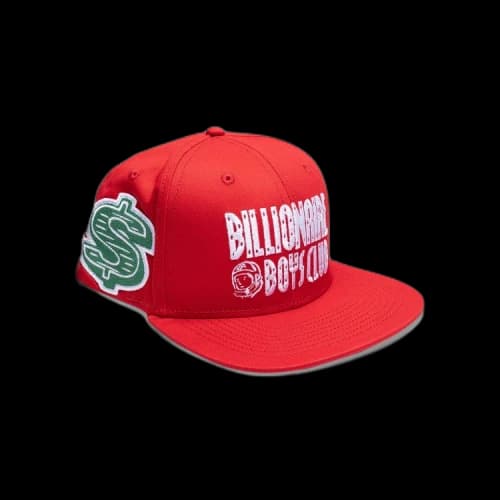 Billionaire Boys Club Dollar Snapback Hat 'Red'
