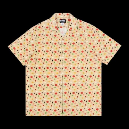 Billionaire Boys Club Solar Short-Sleeve Woven Shirt 'Reed Yellow'