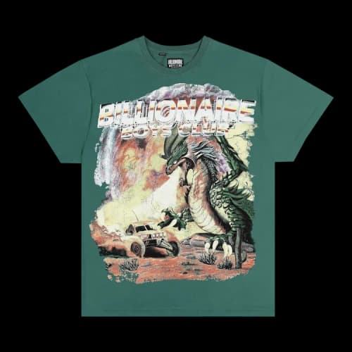Billionaire Boys Club Fire Short-Sleeve Knit 'Blue Spruce'