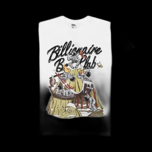 Billionaire Boys Club Space Mountain Short-Sleeve Tee 'White'