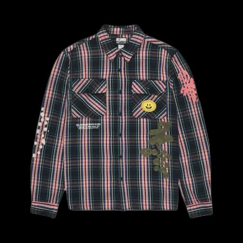 Billionaire Boys Club Mantra Long-Sleeve Woven Shirt 'Black'