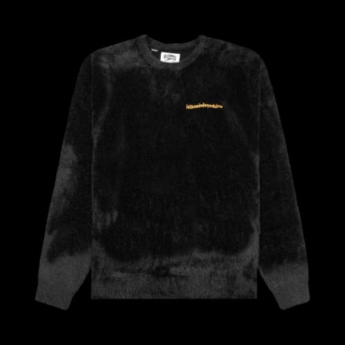 Billionaire Boys Club Fuzz Long-Sleeve Tee 'Black'