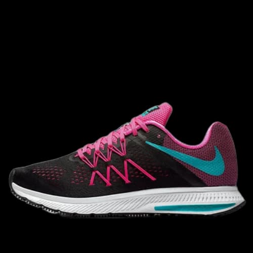Nike Air Zoom Winflo 3 'Black Pink White' (Women's)