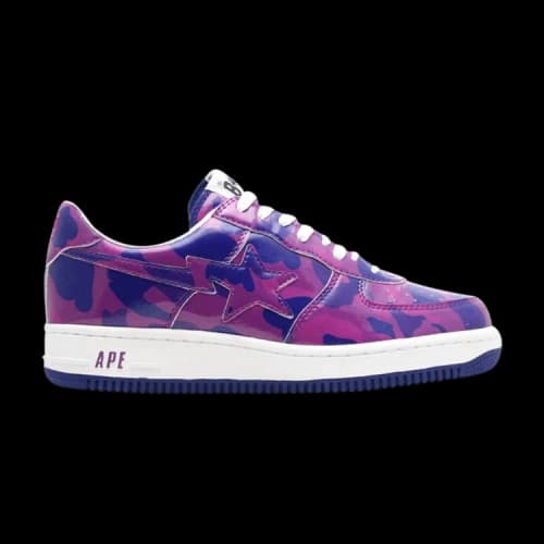 Bapesta FS-001 Low 'Purple Camo'