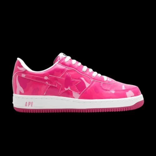 Bapesta FS-001 Low 'Hot Pink Camo'
