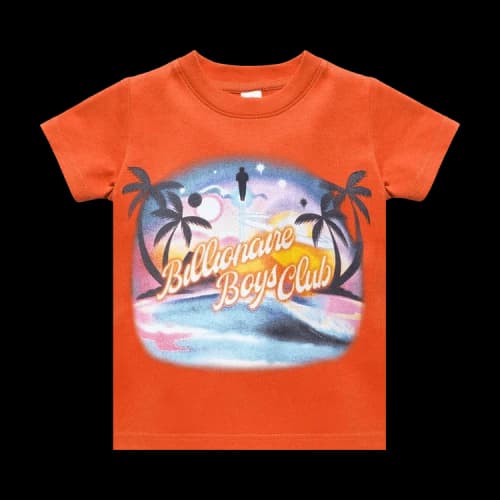 Billionaire Boys Club Kids Waves Short-Sleeve Tee 'Carrot'