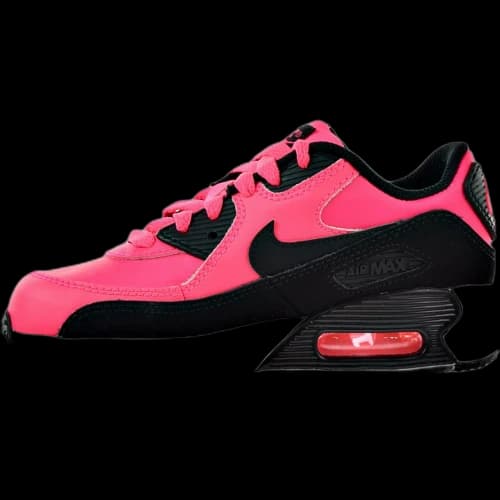 Nike Air Max 90 Leather Racer Pink Black (GS)