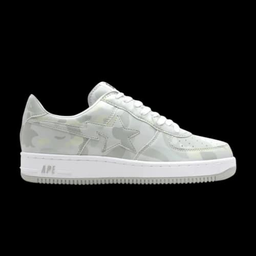 Bapesta FS-001 Low 'Light Grey Camo'