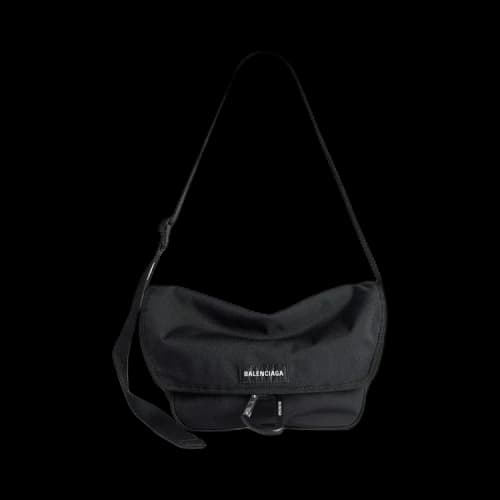 Balenciaga Explorer Flap Messenger Bag 'Black'